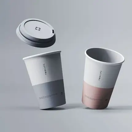 Custom Coffee Cups With Lid